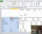 In Excel Video 174, I explained that one of the gotchas in VLOOKUP is that when you copy a VLOOKUP formula, the column reference doesn’t change.We used an Excel function called COLUMN as the column reference so that we could easily copy the VLOOKUP formulas.In Excel Video 176, I’ll show you a very similar trick for HLOOKUP.nnJust like VLOOKUP, when you copy an HLOOKUP formula, the row reference won’t update as the rest of the cell references do.Today, we’ll use the ROW function to
