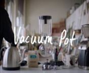 Learn how to brew your best in a vacuum pot or syphon. This is a real time video so you can let us be your guide and brew alongside our best baristas. nnThe vacuum pot is a beautiful and flashy way to make great coffee. Invented in Germany in the early 19th century, it’s a full immersion brewer that also employs a metal or cloth filter, so you end up with a full-bodied and clean cup. This brew method can be rather finicky, but with some practice can certainly be mastered.nHappy brewing!nnStump