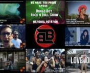 Bongo Boy Rock n’ Roll TV show Presents Indie Music Videos from Around The World Episode 1049 “ We Make Your Proud” with National Distribution on 9 major cable companies in the USA. Plus on GO INDIE TV ROKU in The UK, Canada and The USA. This episode we present 5 winning music videos which were selected out of thousands of entries through Reverbnation high technology platform and email blast and social media promotions. The contest was shared by 1 million artists and bands. Also in this ep