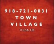✔★★★★★ 918-721-0031 &#124; 8222 S. YALE AV. TULSA, OKLAHOMA 74137 TOWN VILLAGE TULSA OK Website - http://townvillage-tulsa.com &#124; MAP: http://tinyurl.com/mwx9j3p &#124; nFacebook - https://www.facebook.com/pages/Town-Village-Tulsa-Independent-Senior-Living/601296686653296?ref=bookmarksnnTown Village Tulsa, Oklahoma offers Independent Living services for seniors.nTown Village is located in south Tulsa on the corner of 81st and Yale, close to shopping, entertainment, medical offices and churches.