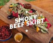 Mexico BBQ Recipes - Smoky Beef Skirt nFrom Mexico NZnWith Exec Chef Javier Carmona