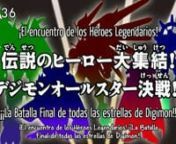 Digimon XrosWarsHunters- Capítulo 24: El encuentro de los Héroes Legendarios, la batalla final de todas las estrellas de Digim from digimon xros wars