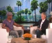 Shemar Moore and his Girlfriend on The Ellen DeGeneres Show 18. Feb. 2015 from girlfriend show