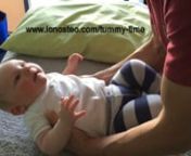If your baby struggles with tummy time then this video will show you a nice easy stretch for baby&#39;s back that can over a week or more vastly improve their ability to handle tummy time.
