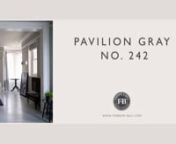 Pavilion Gray works particularly well as a woodwork colour when contrasted with Blackened or Strong White on walls to create the relaxed, much loved Gustavian look. It is also a classic mid grey wall colour, cooler than Cornforth White, it is perfect for the modern family house.