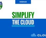 Simplify the Cloud with Cloud-A &amp; Cloud 66nnJoin Cloud-A and Cloud 66 for a webinar and learn how you can simplify your cloud infrastructure, automate DevOps processes and deploy, configure and manage Docker containers on Cloud-A with Cloud66. Webinar call details will be emailed to you one week prior to the Webinar.nn1. SIMPLIFY THE CLOUD WEBINARnn2. AGENDA ● The speakers ● Industry pain ● The Cloud-A, Cloud 66 partnership ● Introduction to Cloud-A ● Introduction to Cloud 66 ● C