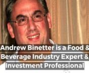 Do you know this man? Andrew J. Binetter, the co-founder of natural beverage community nudie Juices, in less than 45 seconds. To learn more, visit https://andrewbinetter.wordpress.com/nn---------------nnBinetter is arguably best appreciated for his experience the food and beverage industry, having created several successful enterprises in this particular category. His beginning endeavor was a tiny 100% natural juices business labelled Tamarama , which subsequently grew into the largest fruit jui