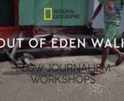 A sizzler video about the National Geographic Out of Eden Walk slow journalism workshops that were attended by sixty Indian journalists held in three Indian cities- Delhi, Chennai and Kolkata.nnA Film by Nantha Kishore, Delhi workshop attendee.nShoot assist Chennai- Karthick Ramesh BabunShoot assist Kolkata - Safvana Yasmine