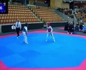 615- Arian Miakhel, Team Taekyon vs. Danell Nadarevic, Landskrona Taekwondo Akademi 18-17 from vs 615
