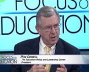 This episode of EPLC’s “Focus on Education” TV show initially aired on Pennsylvania Cable Network (PCN) in November 2018. The show featured a discussion on higher education as a partner for P-12 communities and state policymakers. EPLC President and Host of Education Ron Cowell was joined by co-host Pennsylvania PTA President Bonita Allen, and the guests included Penn State University Asst. Professor Dr. Cristin Hall, and Duquesne University Professor Dr. Tammy L. Hughes.nnAll EPLC “Focu