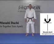 Musubi Dachi Shotokan Karate Stances