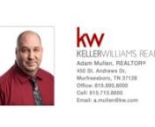 1095 Caballo Trail Gallatin TN 37066 &#124; Adam MullennnAdam MullennnAdam has been in the real estate market since 2017 in which he has focused on education to give his clients the best representation and service possible. He has earned his SRS (Sellers Representative Specialist) &amp; AHWD (At Home With Diversity) certificates. Adam has been successfully navigating his clients through the process of buying their new home or selling their investments along with his continuing education. Adam was bor