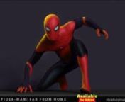 If you love this model, yo&#62; Spider-Man: Far From Home is a 2019 American superhero film based on the Marvel Comics character Spider-Man.nWe will meet him in movies on July 2, 2019, in 3D and IMAX.nIf you buy this product, you will get** the original ZBrush file** (version 2018.1). There are also **OBJ, WRL, STL files** for those who print 3D.nThanks for viewing! Hope this model will be useful for you. u can buy him at: