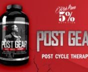 Product Page:nhttps://5percentnutrition.com/collections/supplements/products/post-gear-post-cycle-therapy-support