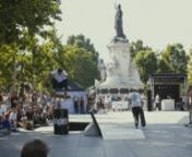 Enjoy a video recap from last weekend SNIPES’ Squad Up event in Paris where over 30 squads from all over Europe gather together for a spot on the final which was held on the iconic Place République in Paris. With a special focus on the Tangram crew from Spain featuring Thaynan Costa, Octavio Barrera, Dani Quintero that we followed through their participation on the event.nnOnly the top 16 teams could enter the contest on Saturday so there was a qualification on Friday in a fresh rat race form