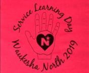 North&#39;s 4th Annual Service Learning Day was held on May 24, 2019. This video outlines the school-wide volunteer experiences our student engaged in as part of this day---1100 students...40 AM volunteer sites &amp; 40 PM volunteer sites throughout the community---clocking a total of 3000+ volunteer hours! Wow!nnMusic Credits:n1)