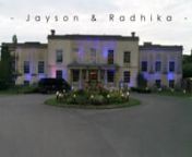 The traditional ceremony and wedding reception of Jayson and Radhika.nnVenue: Newland ManornDJ:DJ RitzynPriest: Kamal PandeynDhols: Eternal BeatsnnBook now to create memories that last forever!nnAvailable for dates in 2021nnEmail: team@edenmoments.com