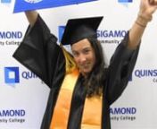 Congratulations Stephanie, on graduating from QCC!Go class of 2019!nnQuinsigamond Community College’s commencement 2019 ceremonies occur May 23rd, 2019.For more information, visit www.QCC.edu or call 508.853.2300!