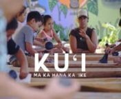 Our way of life—To the four Hāna youth representing Mālama Hāloa’s Ku‘i Club at the State Capitol this year, everything they’d been practicing came to life — from the oli they did before Queen Lili‘uokalani’s statue, to the pōhaku ku‘i ‘ai from Kīpahulu they saw behind the glass at Bishop Museum. They prepared imu in Uncle Daniel Anthony’s backyard, helping to cook nearly one thousand pounds of kalo for the event. And they guided other students that day to ku‘i kalo. 