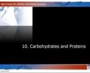 The macromolecules, Carbohydrates, Proteins and lipids are versatile macromolecules in living systems and serve crucial functions in essentially all biological processes. Much of this webinar will focus on understanding the classification, general, properties, structure and function of these macromolecules.