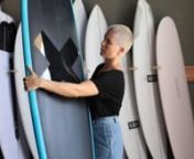 Matt Parker and Bree Poort collaborate to create two surfboards - each one-of-a-kind.nn