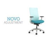 Properly adjusting your chair for optimal ergonomic comfort is a key component to a healthy working environment. Learn how to personalize your office chair by watching this Novo video.