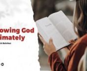 This simple message will ignite a fire in you to pursue God, so that you can know Him intimately. Our strength and fruitfulness flow out of this place of knowing God intimately.nnDownload sermon notes from: https://apcwo.org/resources/sermons/message/knowing-god-intimately nnPlease join us as we praise and worship our dear Lord, from wherever you are. Watch our online Sunday Church service stream every Sunday at 10:30am (Indian Time, GMT+5:30). Anointed worship, WordLatinAutor, LatinAutor - UM