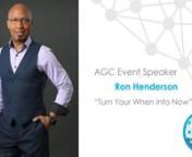 Watch as Ron Henderson shares a motivational talk