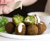 Falafel are delicious balls of chickpea and herb goodness that you find in Middle Eastern cooking. Naturally vegan and vegetarian, falafel are great in wraps, pitas, sandwiches and salads. Today, I’ll share how to make both fried falafel and baked falafel.