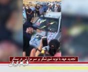 شیراز : تجدید عهد با نوید شورشگر بر سر مزارش در سنگر