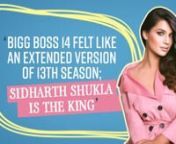 Naina Singh, who was seen in Kumkum Bhagya last, has entered the Bigg Boss 14 house as the wild card contestant. Along with her, Kavita Kaushik, Shardul Pandit have also entered and are all set to turn the tables. Before entering the house, in a candid chat with us, Naina, who has previously been a part of Splitsvilla, opened up the new season of BB, why she feels she is still watching BB 13, Sidharth Shukla, and the entire concept of seniors introduced in the house. She also opened up on which