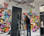 Here&#39;s a timelapse video of my live mural artwork for Admix in London. The artwork is a mash up of video game characters retro and new as well as a mix of my own characters. nnThe mural was doodled directly onto the surface with Posca Paint markers and with a little help from illustrator Olivia Brotheridge I was able to piece together the most colourful mural I&#39;ve ever worked on. nnhttp://www.getaloadageo.co.uknnhttp://www.instagram.com/geolawnnOlivia Brotheridge:nhttp://www.oliviadesign.uknnHur