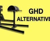 Glute Ham Raise Alternative For Home (GHD Sit Ups, Hip &amp; Back Extension)nnhttp://ShreddedDad.comnnEquipment used in this set upnn➡️ Adjustable bench http://ShreddedDad.com/benchn➡️ Weight lifting belt http://ShreddedDad.com/weightbeltnnnThe Glute Ham Developer (GHD) is a great machine to build posterior chain strength but for garage or home gyms, it’s a huge space hog.nnAnd with the big piece of equipment also comes a hefty price.nnWe’re talking at the very least &#36;400.nnIn this v