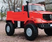 Check out out our licensed 2-seater, Mercedes-Benz Zetros 24 volt, kids ride-on truck, which is based on the famous Mercedes-Benz off-road truck or Unimog with remote control available from https://riiroo.com. You will find the full promotional video and links to the product in the description below. RESOURCES &amp; LINKS: ____________________________________________ For more info on this car, visit http://bit.ly/ZetrosRideOnTruck Our ride on cars - https://riiroo.com/collections/ride-on-cars-an