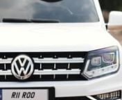 Is your kid ready to experience the pinnacle of driving comfort on almost any terrain? Then check out our Licensed 2 Seater VW Amarok Pick Up Ride-On-Car available from https://riiroo.com. You will find the full promotional video and links to the product in the description below. RESOURCES &amp; LINKS: ____________________________________________ For more info on this car, visit - http://bit.ly/VWAmarokRideOnCar Our ride on cars - https://riiroo.com/collections/ride-on-cars-and-jeeps Our ride on