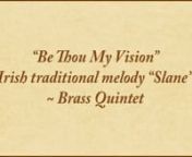 The original Old Irish text of “Be Thou My Vision” — “Rop tu mo baile” — is thought to have been written by the early Christian Irish poet Dallan Forgaill (c. 530-598), and had been a part of Irish monastic tradition for centuries before its setting to music. nnIn 1905, the Irish linguist Mary Elizabeth Byrne (1880-1931) translated the text to English; and in 1912, the English journalist and Old Irish scholar Eleanor H. Hull (1860-1935) set the translation into verse. In 1919, the ly