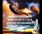 TOPIC: HOW DID FATHER HANDLE CARNAL BELIEVERS?nIn the Bible, the word