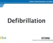 How to use the defibrillator and indications during a paediatric emergencies