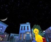 The 20-minute planetarium show follows Sesame Street&#39;s Big Bird and Elmo as they explore the night sky with Hu Hu Zhu, a Muppet from Zhima Jie, the Chinese co-production of Sesame Street. Together, they take an imaginary trip from Sesame Street to the moon, where they discover how different it is from Earth.