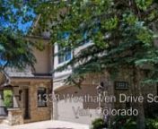 Luxury 4 bd 4 ba home on Gore Creek in Cascade Village by the Grand Hyatt Hotel and Aria Spa and workout facility. Decks and a back patio with a hot tub on the Creek. A Vail Home for vacationing at its finest.