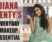 Diana Penty&#39;s everyday makeup and beauty favourites nnAs we caught up with the stunning Diana Penty we got her to spill the beans about what she always carries in her makeup bag and what are her everyday essentials that she uses in her daily makeup regime. nFrom a cream like Lucas Papaw used for many beauty purposes to multi purpose cream blush and the ideal eyelash curler, watch this video as Diana takes us through her makeup favourites and what she uses on a daily. nnDiana Penty is a Mumbai gi