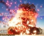 M5 VFX Vol.1 contains real smoke effects and big explosion effects.nIt will be useful for high-quality games and explosion scenes.nThrough the dynamic parameters of material and particle, you can control many aspects such as color and brightness, flame effect.nUses a high-resolution loop sequence texture (up to 4096x4096).nThis pack contains references that classify explosive elements such as smoke, sparks, smoke tail, and debris.nYou can see how to control particles according to the type of exp