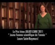 Elle entre au CNRS en 2000, et y reste deux ans, comme chargée de recherches. Elle est ensuite nommée professeur à l&#39;université de Paris VI4. Mise à disposition de l&#39;ENS à partir de 2007, elle y dirige l&#39;équipe d&#39;analyse, puis y devient directrice adjointe de département4.nnEn décembre 2013, Laure Saint-Raymond est élue membre de l&#39;Académie des sciences7, elle en est alors la benjamine8. À la rentrée 2014, elle commence une année sabbatique aux États-Unis : à l&#39;université Harvar