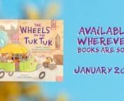 An international twist to the beloved nursery rhyme, The Wheels on the Bus, which brings you aboard a busy 3 wheeled taxi in India. (Simon &amp; Schuster, Jan 2016). n#TukTukBook #WheelsOnTheTukTuk #ATLANTAentourage #ATLentouragennOrder the book: bit.ly/tuktukbook