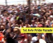 The arab transgender Talleen Abu Hanna celebrates the Gay Parade in Tel Aviv