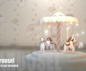 *Background music used in this preview video is not included, but you can find this beautiful song here: https://audiojungle.net/item/music-box/19309191nnHD: https://videohive.net/item/carousel/20225042nnLooped 3d animation of carousel music box. Cute wooden horses moving up and down, and round and round on the stage, under the circus tent. Classic and elegant merry-go-round miniature. Fog on the floor or dry ice on the ground effect. Shiny sparkles glowing in the air. Beautiful rainbow and clou
