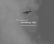 Strawberry Vale is a new form of theatrical experience using a mix of multi-media, cut-out animation and live performance to investigate the definition of