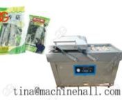 The food vacuum packing machine is mainly used for oxide-free vacuum packing (with compound film) of foodstuffs, produce, famous and rare medical materials native and special products, marine products after they are processed.ntina@machinehall.comnhttp://www.zzagri.com/