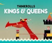 Thinkrolls: Kingscastles, dragons, simple machines, physics, enchanting spells, and a touch of magic!nThe goal is simple: Move, handle and combine objects to clear a path, obtain the key, and open the gate to the next level. Exciting challenges await you at every turn! Lull a cool crocodile to sleep with a song. Make a goofy ghost vanish with reflected light. Collect tasty candy and precious gems to please the castle&#39;s dragon. Win crowns, tiaras, mustaches, costumes, and many more majestic acc