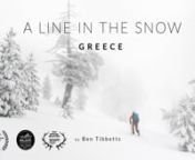 A Line in the Snow - Greece from fabre